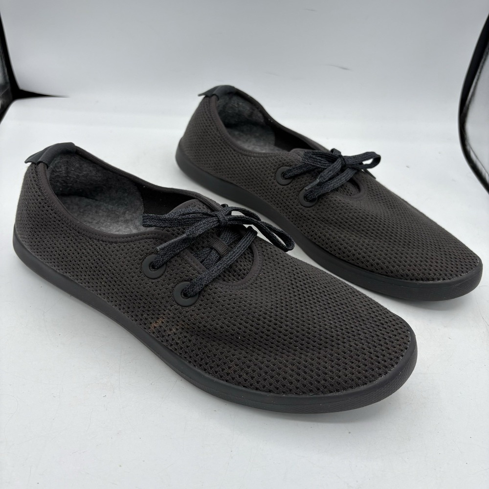 Allbirds Shoes Mens Size 12 TS Tree Skippers Dark Gray Boat Sneakers